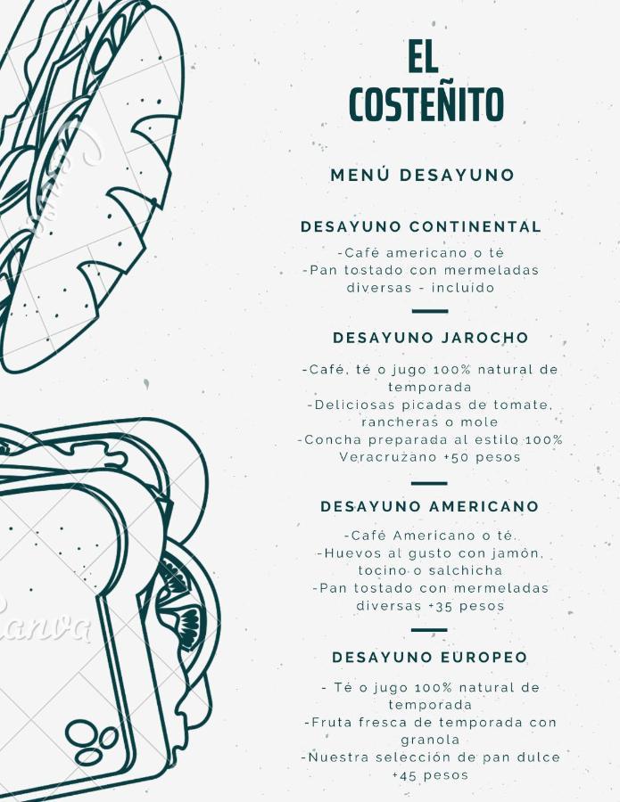Hostal A 10 Min Del Centro De Veracruz Eksteriør billede